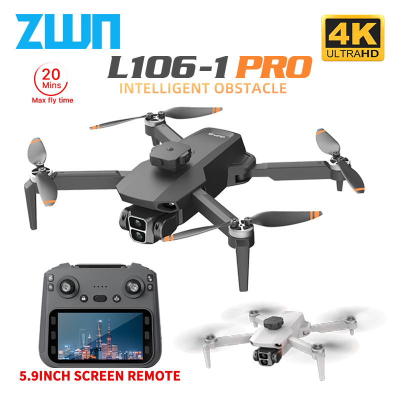 Drone Camera Hd - L106-1PRO GPS Professional Drone 4K HD