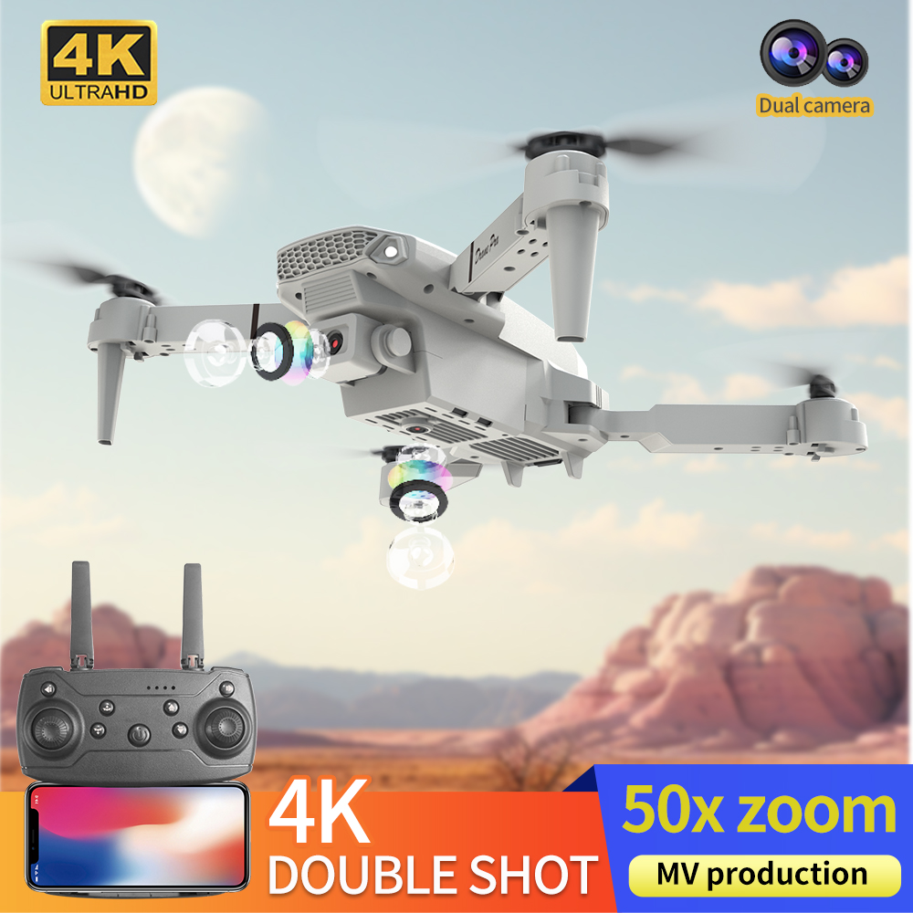 โดรนรุ่นใหม่ E88 ปี 2026 ระดับ - Drone Camera Lens บทวิจารณ์และราคา