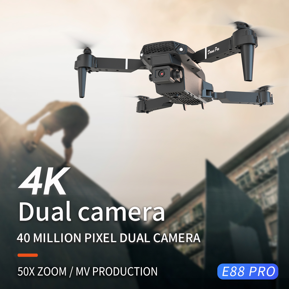 โดรนรุ่นใหม่ E88 ปี 2026 ระดับ - Drone Camera Lens บทวิจารณ์และราคา