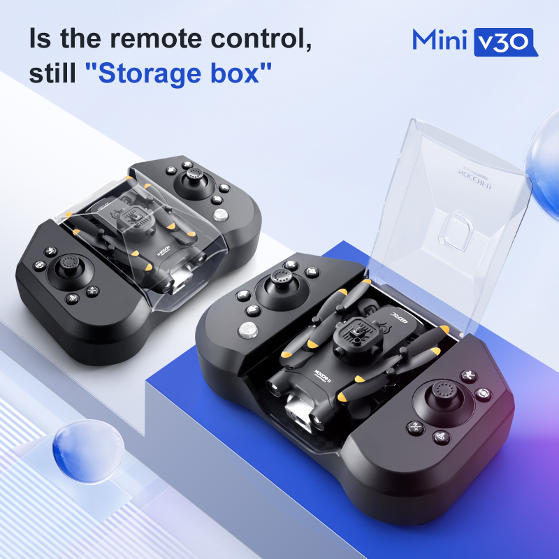 Mini V30 WiFi FPV Drone 4K HD  - Drone Camera Lens บทวิจารณ์และราคา