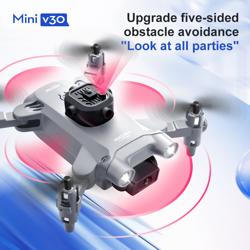 Mini V30 WiFi FPV Drone 4K HD  - Drone Camera Lens บทวิจารณ์และราคา
