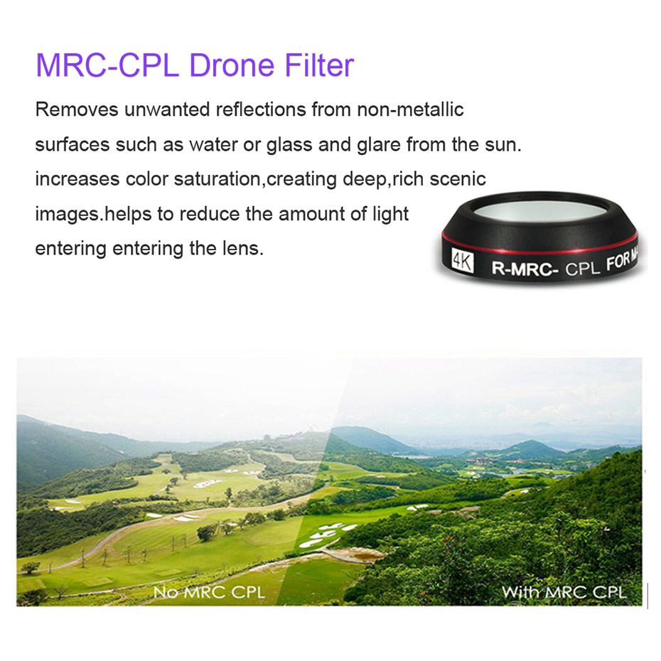 Drone Filter สำหรับ Mavic Pro  - Drone Camera Filter บทวิจารณ์และราคา