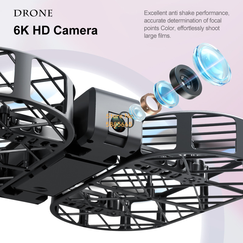 กล้อง 8K HD 360 °   การป้องกัน - Drone Camera Hd บทวิจารณ์และราคา