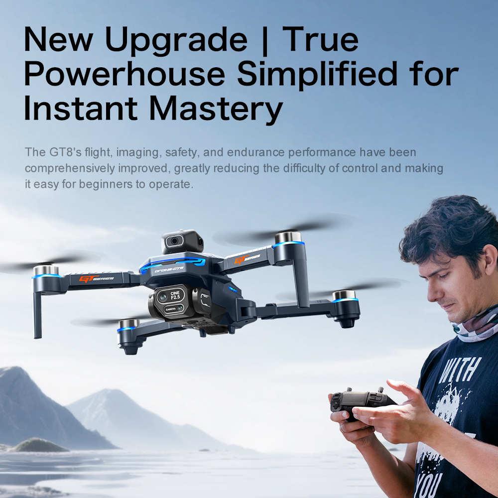 โดรน Lenovo GT8 8K ระดับมืออาช - Drone Camera With Gimbal บทวิจารณ์และราคา