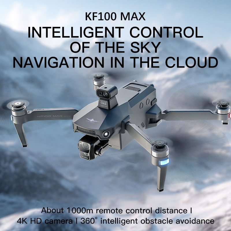 KF100 MAX GPS Drone 4K กล้อง 3 - Drone Camera 4K บทวิจารณ์และราคา