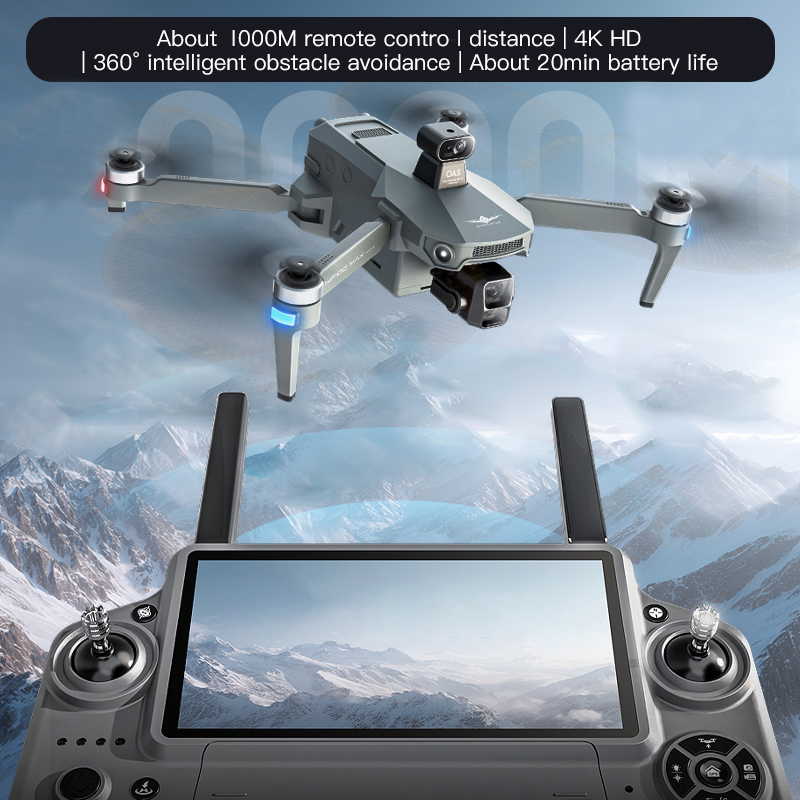 KF100 MAX GPS Drone 4K กล้อง 3 - Drone Camera 4K บทวิจารณ์และราคา