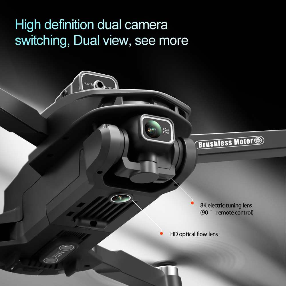 V168 PRO Max GPS Drone 8K Prof - Drone Camera Lens บทวิจารณ์และราคา