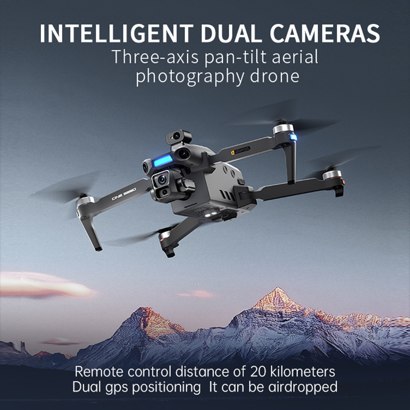 โดรนกล้องคู่ 8K รุ่นใหม่ ปี 20 - Drone Camera Lens บทวิจารณ์และราคา
