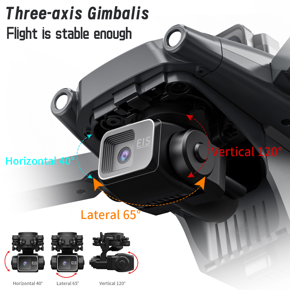 โดรน L600 Pro MAX /L600 PRO กล - Drone Camera With Gimbal บทวิจารณ์และราคา